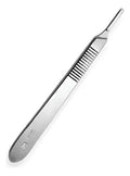 Mango para Dermaplaning Profesional en Acero Inoxidable